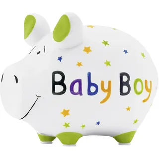kcg - das markenschwein Baby Boy Sparschwein 12,5 x 9 cm