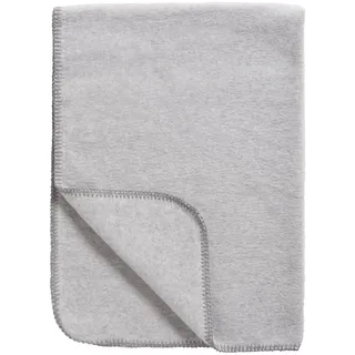MEYCO Babydecke 75x100cm gewebt Kuscheldecke Made in Germany Grey Melange