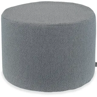 H.O.C.K. Sitzhocker H.O.C.K. Madrid Outdoor + Indoor Hocker rund ø60x40cm grau in&out, Hocker, Sitzhocker, Pouf Hocker, Barhocker - wetterfest, vielseitig grau