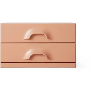HKliving - Kommode mit 2 Schubladen, blush