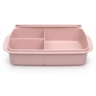 TUPPERWARE To Go Lunchbox 1 L rosa mit Trennwand Clevere Pause Schule - Rosa