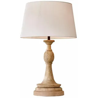Mirabeau Tischleuchte Tischlampe Dardilly creme/braun beige|braun