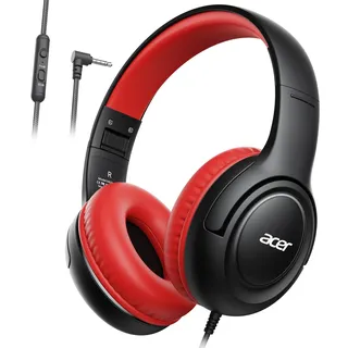 Acer Kopfhörer Kinder mit 3,5 mm Kabel, 85/94dB Lautstärkebegrenzung