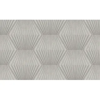 A.S. Création Titanium 3 Vliestapete 10,05 x 0,53 m 0 g Grau/ Silber 382043