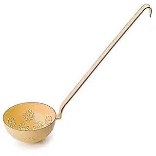 Riess - CLASSIC - Schaumlöffel Schaumkelle Emaille (goldgelb)