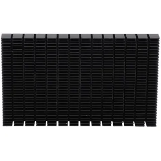 Hilitand Aluminium Kühlkörper Netzteil Kühlung Modual Black Cooler Heat Board Radiator Heatsink P90 X 15 X 150,Kühlkörper
