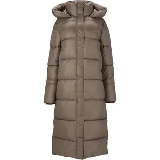 ATHLECIA Damen Jacke Elly W Maxi Puffer, Größe 40 in Braun Braun