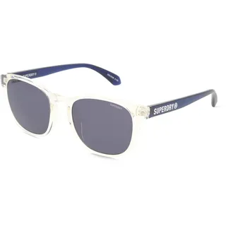 Superdry SD5038 Unisex-Sonnenbrille Vollrand Panto Kunststoff-Gestell, transparent