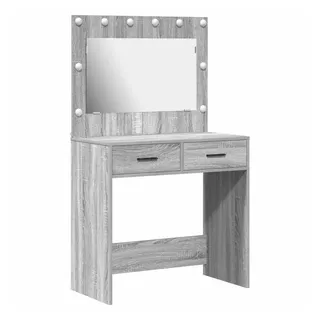 vidaXL Schminktisch Grau Sonoma 78,5 x 41 x 135 cm