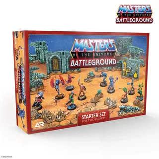glow 2b germany gmbh Masters of the Universe Battleground Starter Set für 2 Spieler | Miniaturen‐Strategiespiel