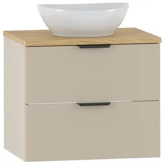 WASCHTISCH 60.6cm Astrid Kaschmir und Holz