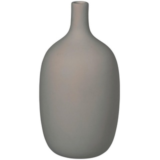 Blomus Vase Ceola, Taupe, Keramik, bauchig, 21.0 cm, auch für frische Blumen geeignet, Dekoration, Vasen, Keramikvasen