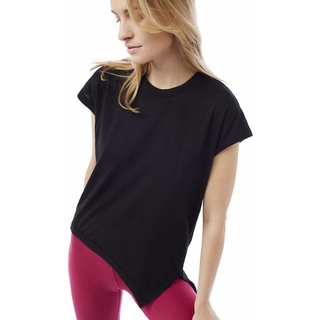 Mandala Asymmetric W - T-Shirt - Damen, Black, XS