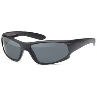 Damen Herren Sonnen Brille Elegante Designer Sport Biker 20288 Schwarz - Einheitsgröße