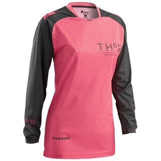 Thor Phase Clutch Damen Jersey, grau-pink, Größe XL
