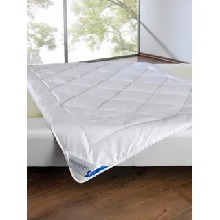 Böhmerwald Sommerbettdecke, Weiß, Textil, 135x200 cm, Schlaftextilien, Bettdecken, Sommerdecken