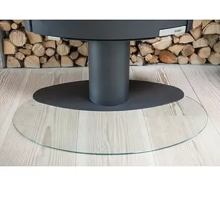 Aduro Glasbodenplatte  (114,8 x 68,3 cm, Rund)