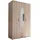 Drehtürenschrank Paul 120 x 195 x 55 cm eiche