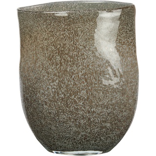 Lambert Perugino Vase oval anthrazit H34 cm 24,5x10 cm