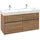 Waschbeckenunterschrank 116 x 55 cm Kansas Oak