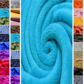 StoffBook Türkis Fleecestoff Fleece Polarfleece für Bekleidung und Decken | Weich, hochwertig und vielseitig, Stoff für Bekleidung, Decken und Näharbeiten, Microfleece und Wellness-Fleece