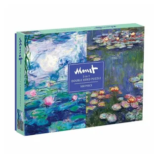 Abrams & Chronicle Monet 500 Piece Double Sided Puzzle