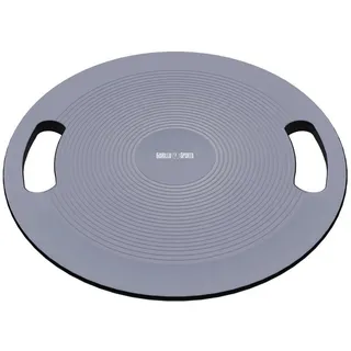 Gorilla Sports Balance Board mit Griffen Schwarz/Dunkelgrau