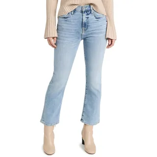 7 For All Mankind Damen High Waist Slim Kick Fit Jeans in Must, MUSS, 30 - 30