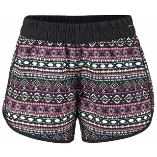 LASCANA Badeshorts Damen Schwarz/Mehrfarbig 50