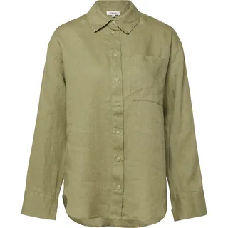 s.Oliver Leinenbluse im Relaxed Fit Grün 44