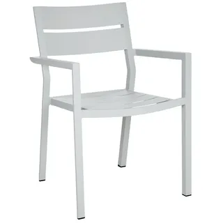 Brafab Delia Gartenstuhl 55 x 55 x 80 cm hellgrau 2 St.