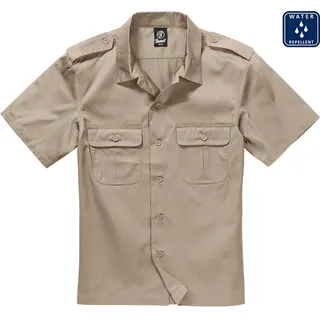 Brandit Textil Us Kurzarmhemd Beige 7XL