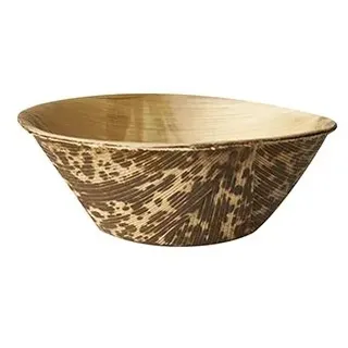 Papstar 12 Fingerfood - Schalen, Bambus "pure" rund 55 ml Ø 7,5 cm · 3 cm