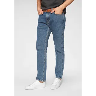 Tapered-fit-Jeans LEVI'S "502 TAPER" Gr. 31, Länge 32, blau (stonewash) Herren Jeans Tapered-Jeans in elegantem, modernem Stil Bestseller