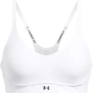 Under Armour Infinity 2.0 Low Support Sport-BH Damen 100 white/black L A-C