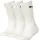 Kinder Junior Sport 3er Pack Socks White Gr 31/34