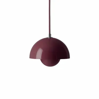 Pendelleuchte &Tradition, Flowerpot VP10, dimmbar, Violett, für Wohnzimmer, Metall, Design - 13