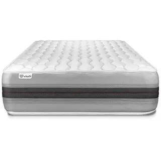 Matratzen- Und Lattenrost-set 90x200 Cm - Vitalspring Recover