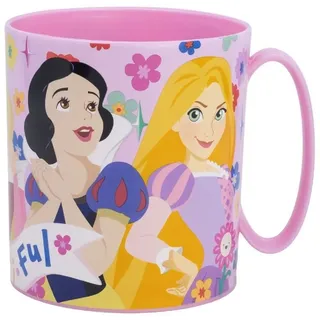 Storline Tasse Disney Princess Mikrowellengeeigneter Kunststoffbecher 390 ml, Plastik