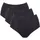 GO Daily Cotton Highwaist 3 St Schwarz S