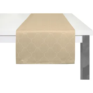 ADAM Audio Tischläufer "Indian Cortezada Light" Gr. 1, beige, B:50cm L:150cm, Baumwolle, Tischdecken