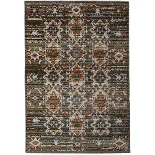 KADIMA DESIGN Kurzflorteppich 120 x 160 cm Grün
