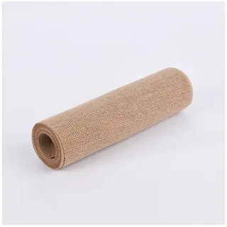 Tischläufer Deko Tischband Jute einfarbig natur 29x300cm beige