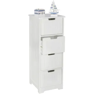 Wohnling Badschrank 30 x 83 x 30 cm Weiß