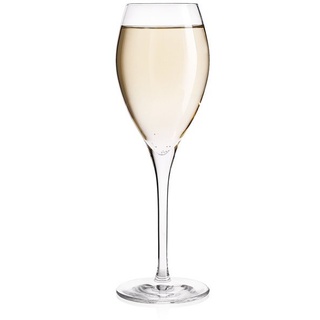 Stölzle Lausitz Champagner Glas Vinea/Champagner Gläser Set 6-teilig/Hochwertige Sektgläser aus Kristallglas/Aperitif Gläser/Prosecco Gläser