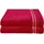 Duschtuch 2 x 70 x 140 cm rot