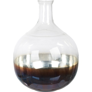 Beliani, Vase, Dekovase Glas schillernd mehrfarbig 40 cm RAZALA (1 x)