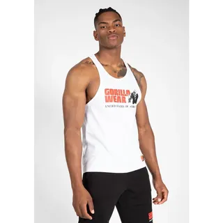 Gorilla Wear Muskelshirt - Classic - Weiß | Gr.: XL