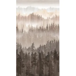 A.S. Création AS-Creation Fototapete Vlies Wald Braun-Beige