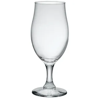 COPAS EXECUTIVE 26,1 CL CAJA 6 | Original Bormioli Rocco Bierglas Executive, 260 ml, 6er-Set, stabiler Fuß, spülmaschinenfest